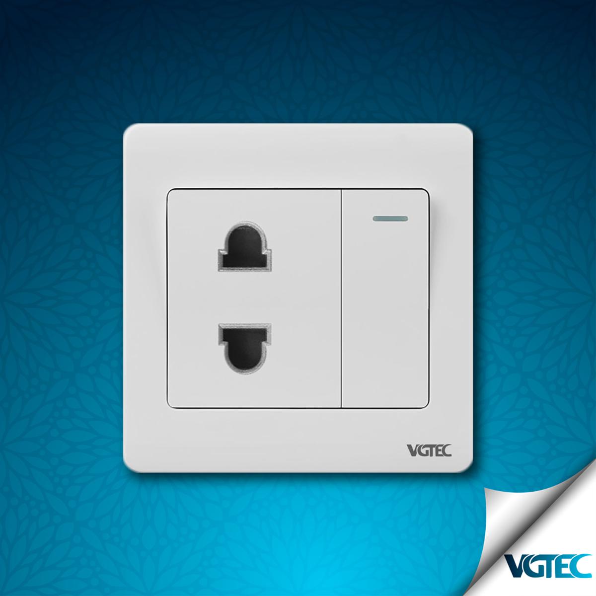 VGTEC - 2 Pin Socket with Switch (Regular Series)