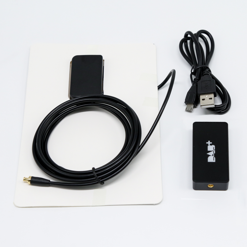 Ainavi Amplified DAB+ Antenna Adapter For Car Stereo Tuner Receiver Box USB Dongle Digital Audio Broadcasting. 