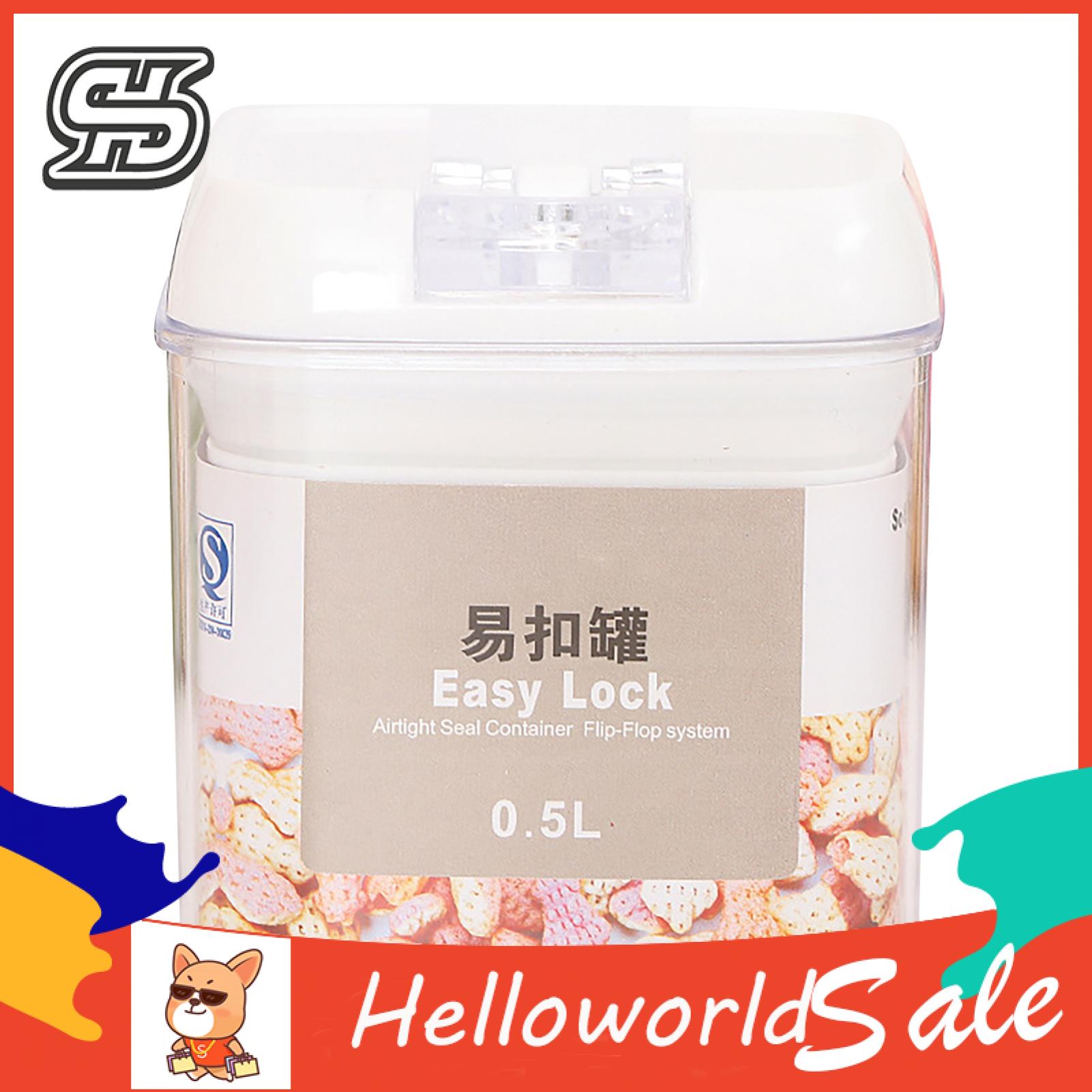 High-quality Airtight Container Stackable Airtight Food Storage Containers Bpa-free Canisters with Lids for Cereal Flour Sugar Kitchen Organization Solution for Homes Airtight Storage Container
