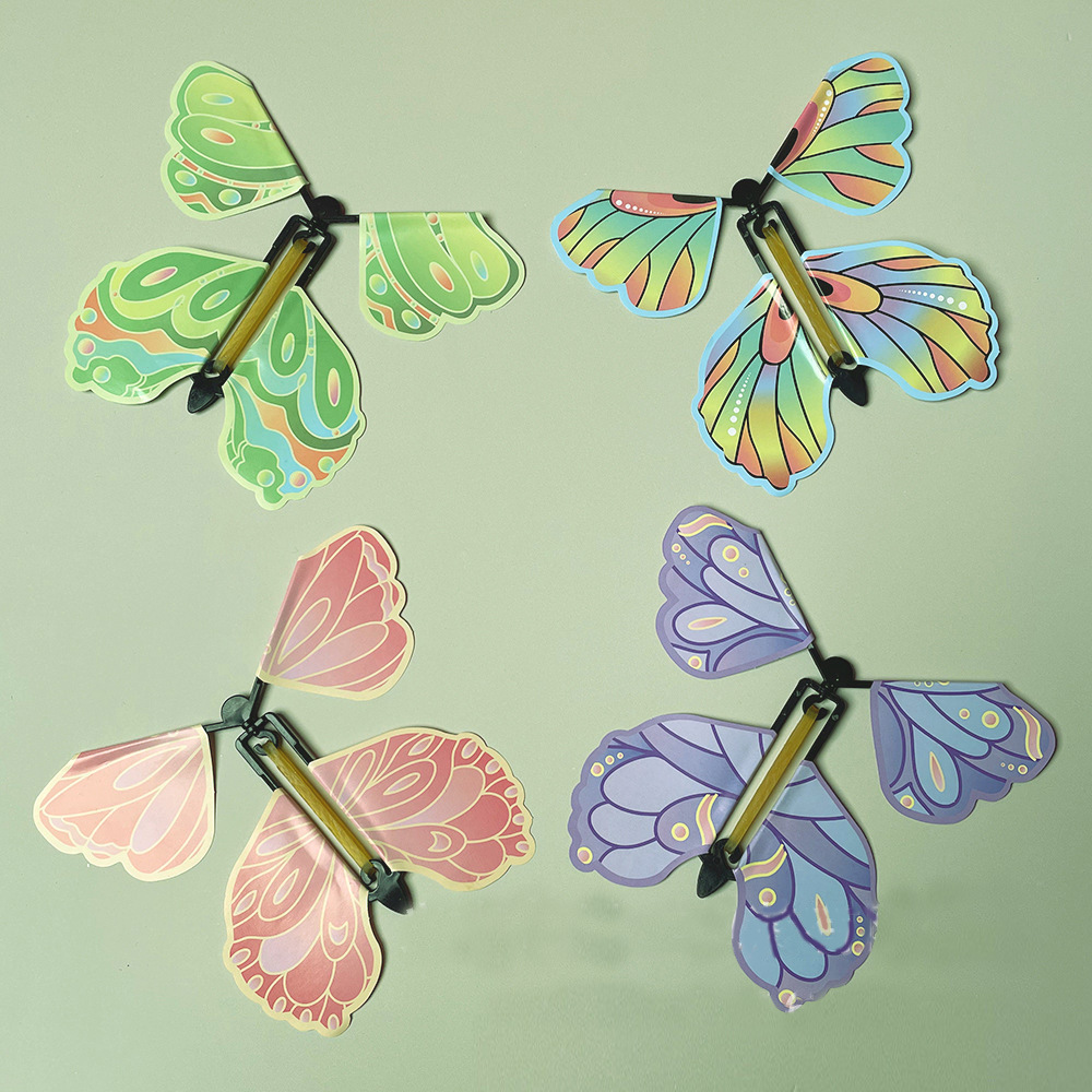 05 Pcs Magic flying butterfly Toy Surprise Gift for Students, Kids, Party, Birthday, Gift. 