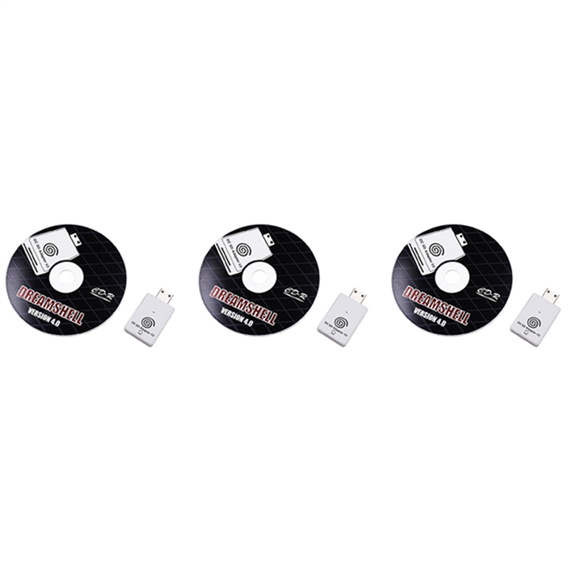 ICQURBT 3X Dc SD TF Card Adapter Reader V2 Voor for Dreamcast En Cd Met Dreamshell Boot Loader