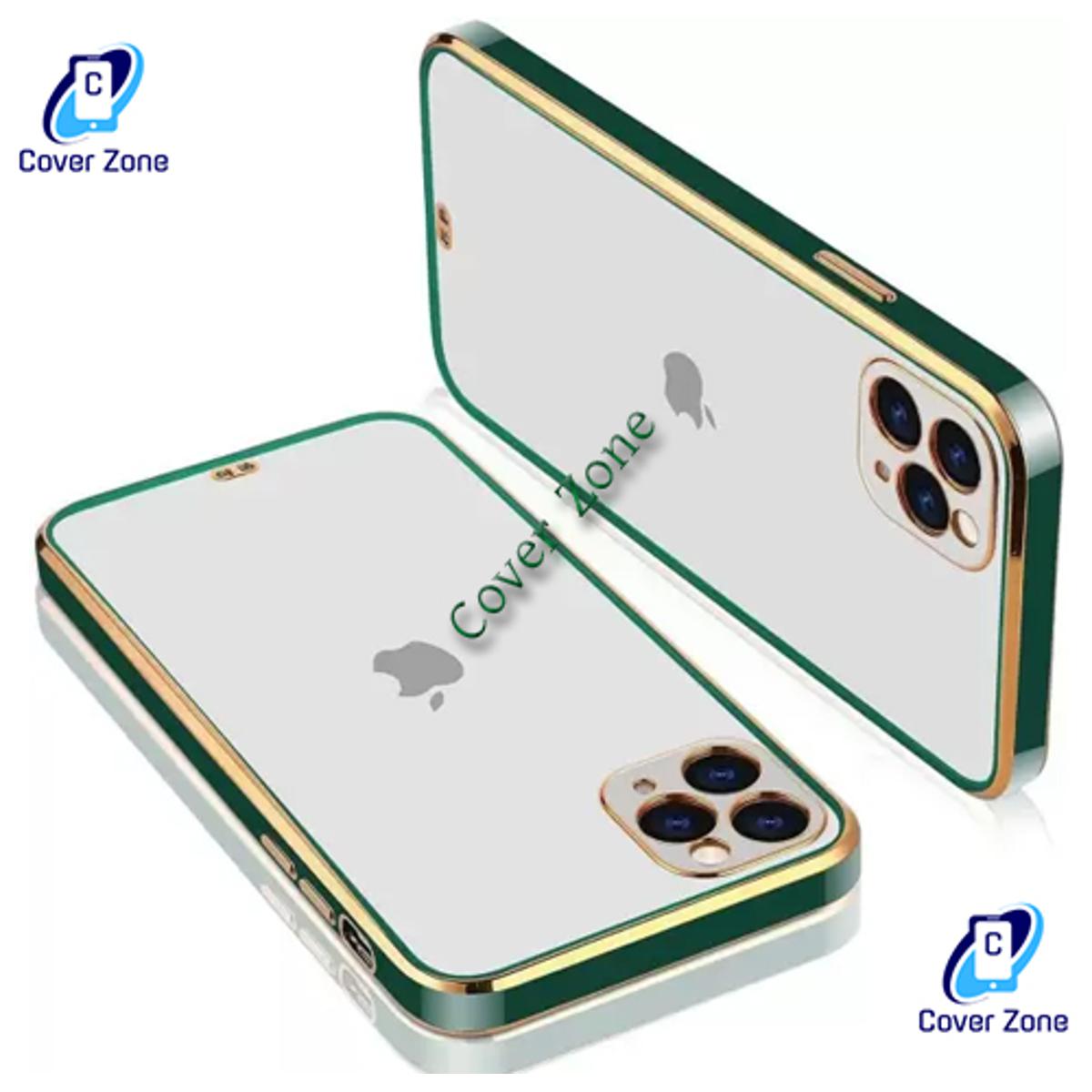 TM Global Store For iPhone 12 PRO Camera Lens Protection Colorful Frame Chrome Phone case For iPhone 12 PRO Back Cover. 