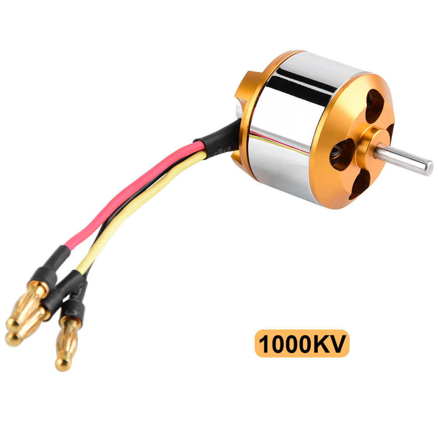 New Bruhle Motor-2814 1000/1400KV 2kg Thrut 3-4 Motor for Fixed-wing Aircraft. 