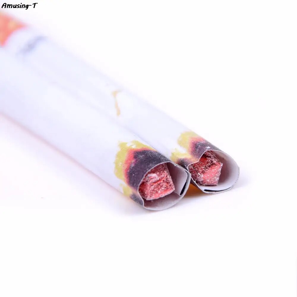Joke Prank Cigarettes Fags Smoke Effect Lit End Fancy Gift For Sale Funny  Toy Practical Jokes Magic Novelty Trick 2 Pcs