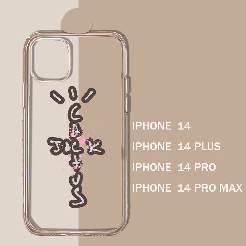 Travis Scott JACK singer Phone Case Transparent soft For iphone 11 13 12 14 x xs xr pro max mini plus. 