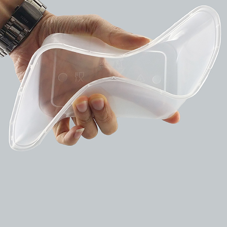 Wholesale Thickened Disposable Lunch Box Take-out Box Rectangular Lunch Box Tableware Transparent Fast Food Packing Box Plastic Box. 