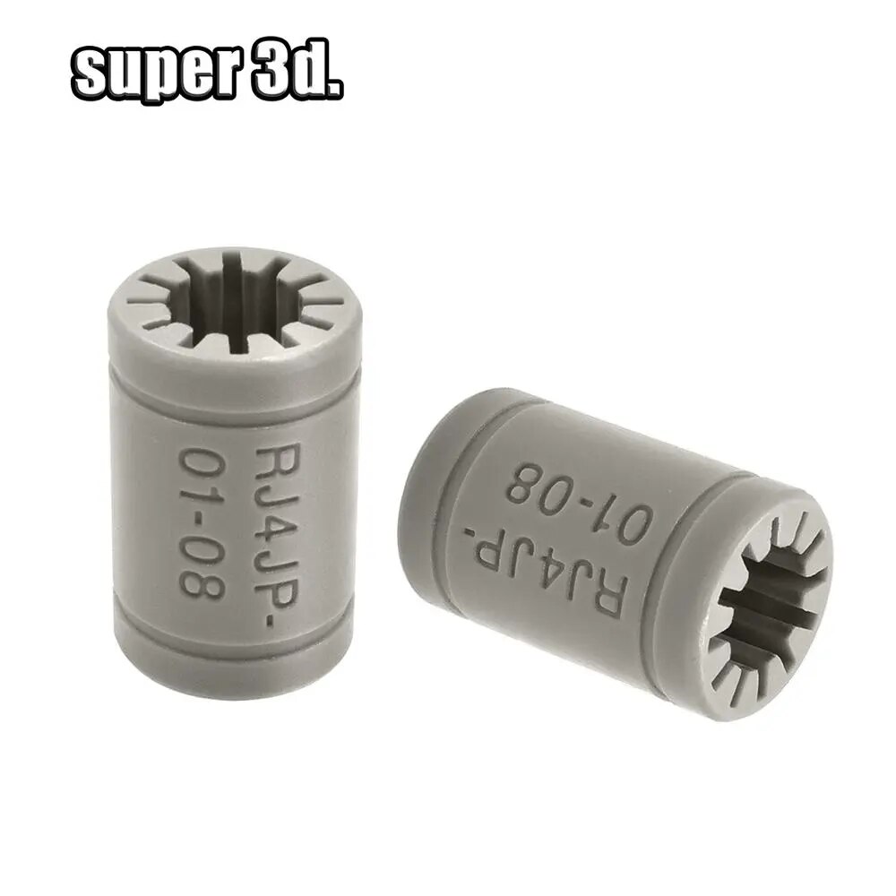 【Lejia】RJ4JP-01-08 Solid Polymer Igus 8mm shaft For Anet A8 Prusa i3 Reprap 3d Printer parts. 