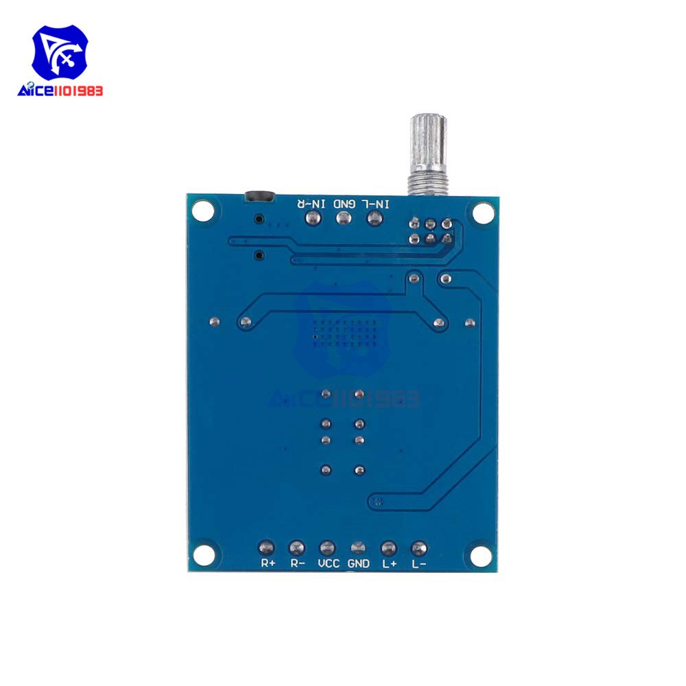 diymore TPA3116 D2 50Wx2 Dual Channel DC 4.5-27V Digital Power Amplifier Board 2 CH Stereo High Efficiency Reverse Protection. 