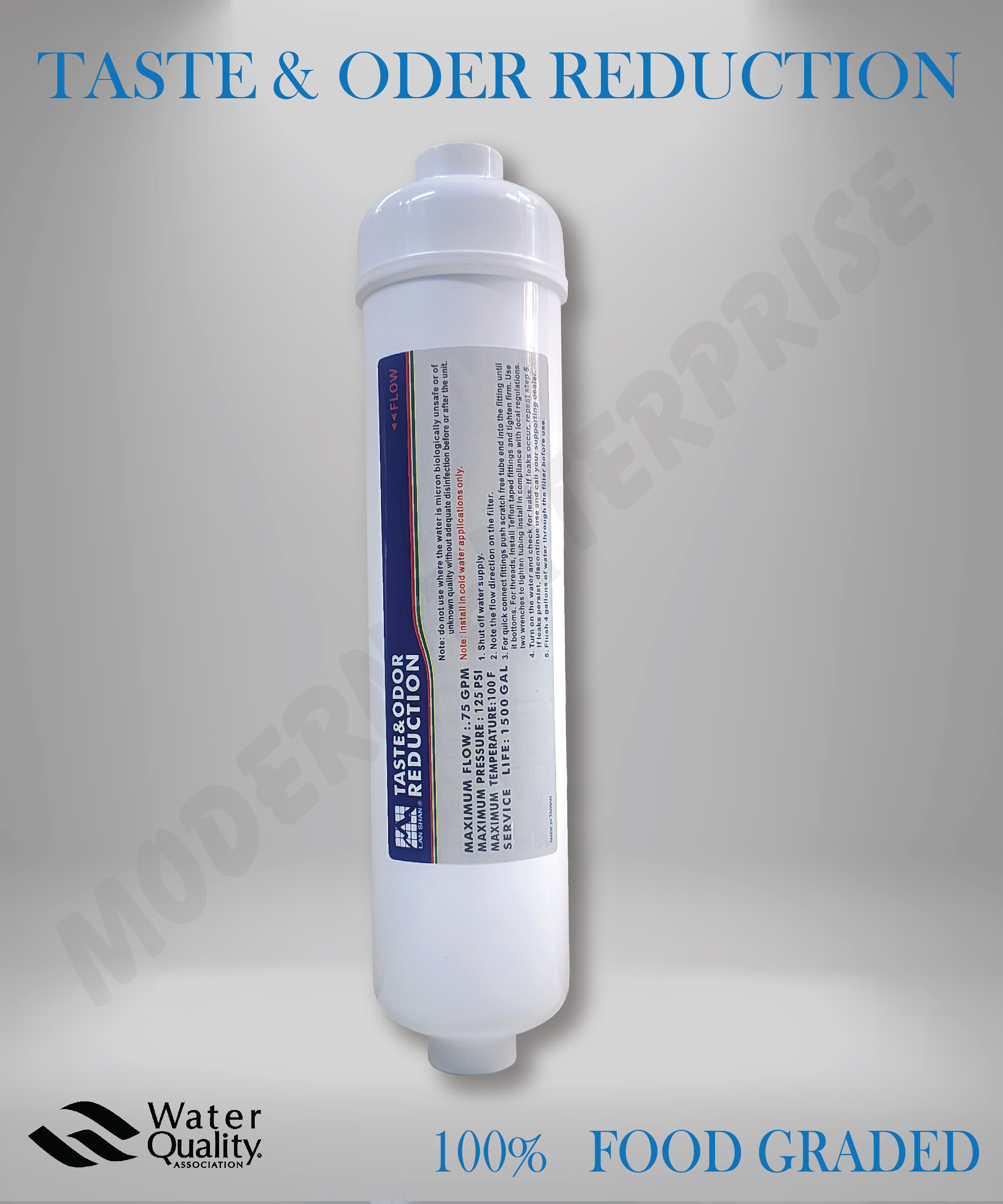 RO Water Purfier Filter Cartridge Package OF (UDF, CTO, PP, RO Membarne, Taste & Odor.). 