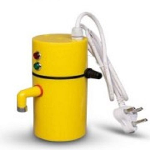 Instant Water Geyser portable yellow colour