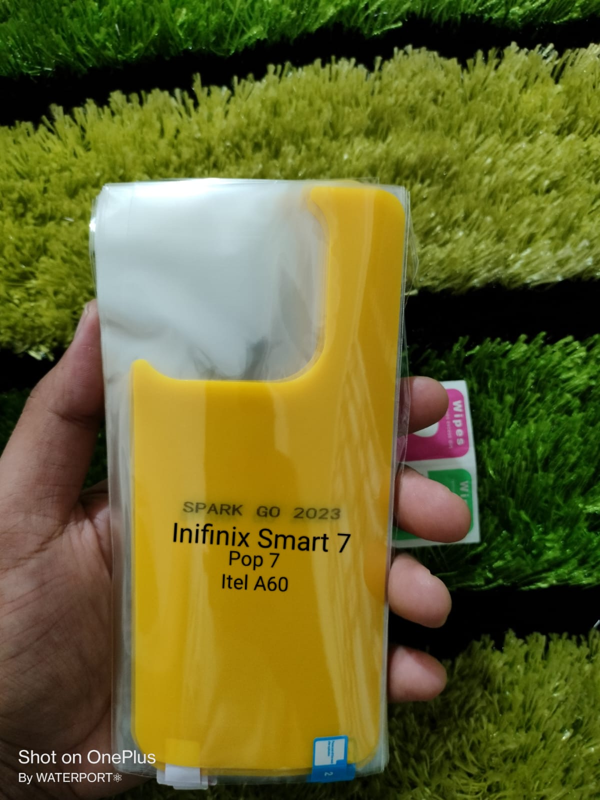 Tecno Spark Go 2023 Back Poly Sticker Transparent Back Poly Tecno Spark Go 2023 BF7 Crystal Clear Back Side Tecno BF7 Back Poly Back Sticker. 