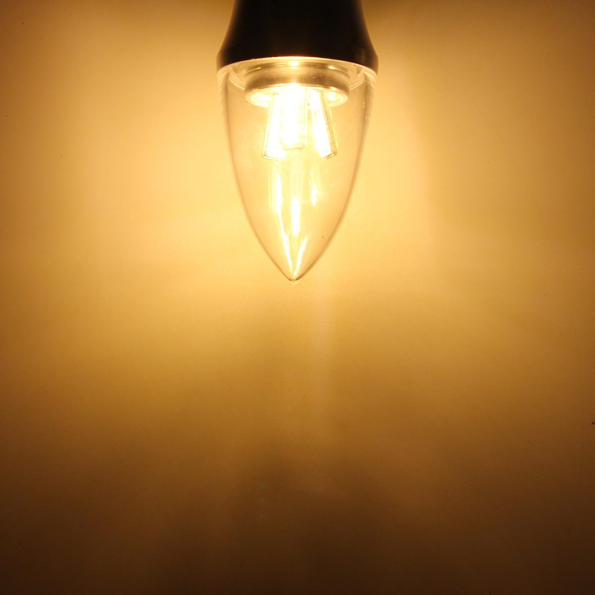 B15 Dimmable 6W 10W LED SMD Chandelier Share Candle Light Bulb Lamp (Warm White) - (B15 warm white). 