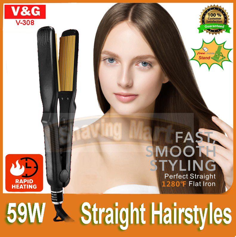 V&g Hair Straightener 308 vlr.eng.br