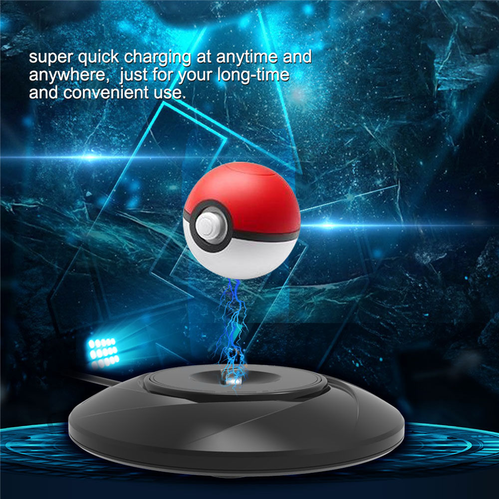 For Drop&Charger Fast Charging Stand Base Pokemon Poke Ball Plus. 