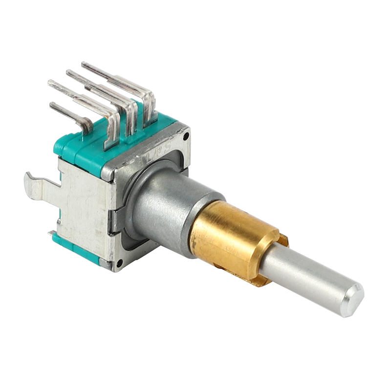 EC11EBB24C03 Dual Axis Encoder with Switch 30 Positioning Number 15 Pulse Point Handle 25mm. 