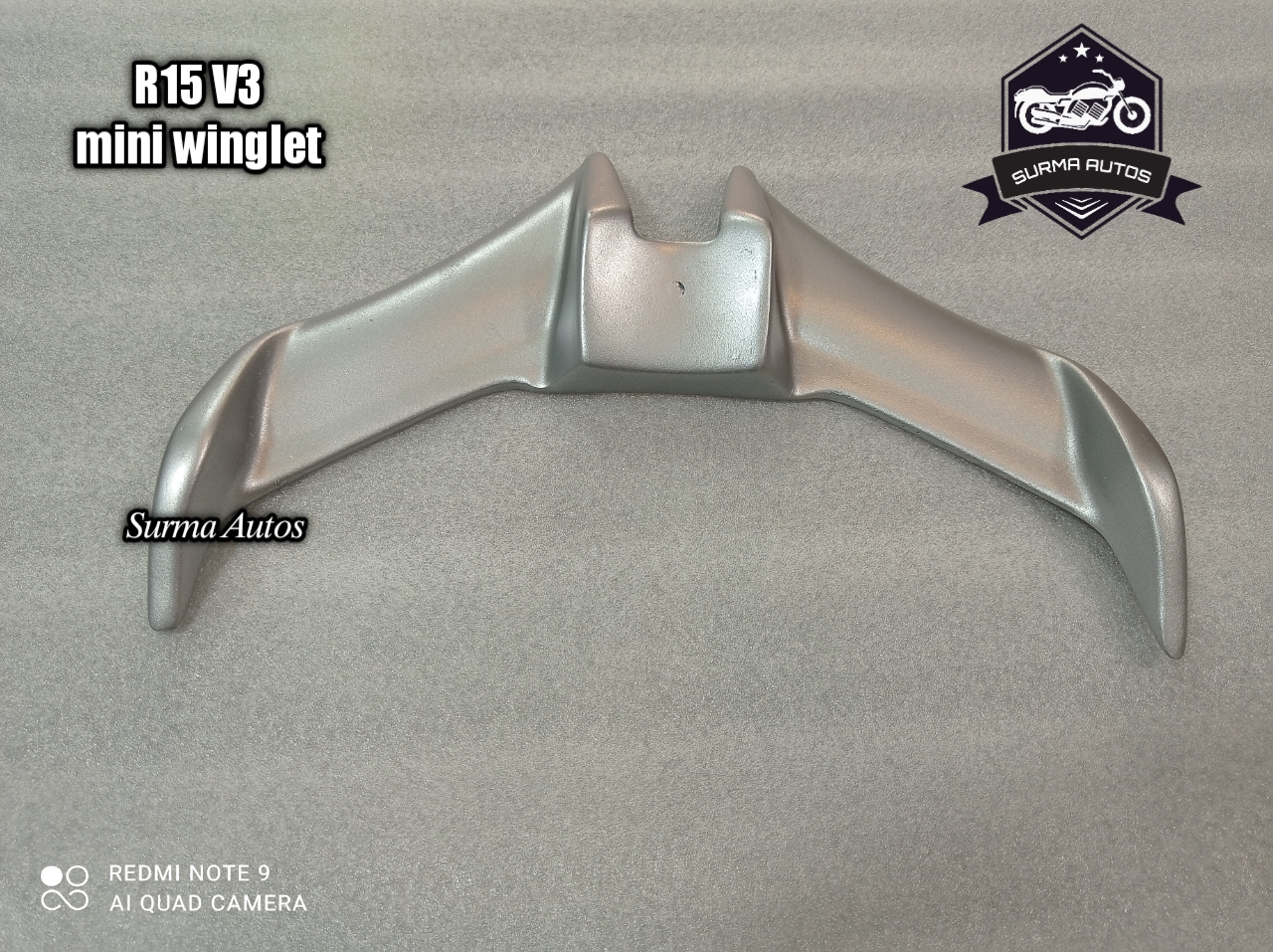 Motorcycle Front Winglet For YAMAHA R15 V3 Mini Motorbike wings. 