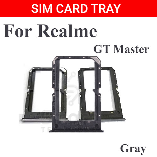 Realme GT Master Sim Tray Micro SD Card Slot with Sim Ejector Pin Replacement Part. 