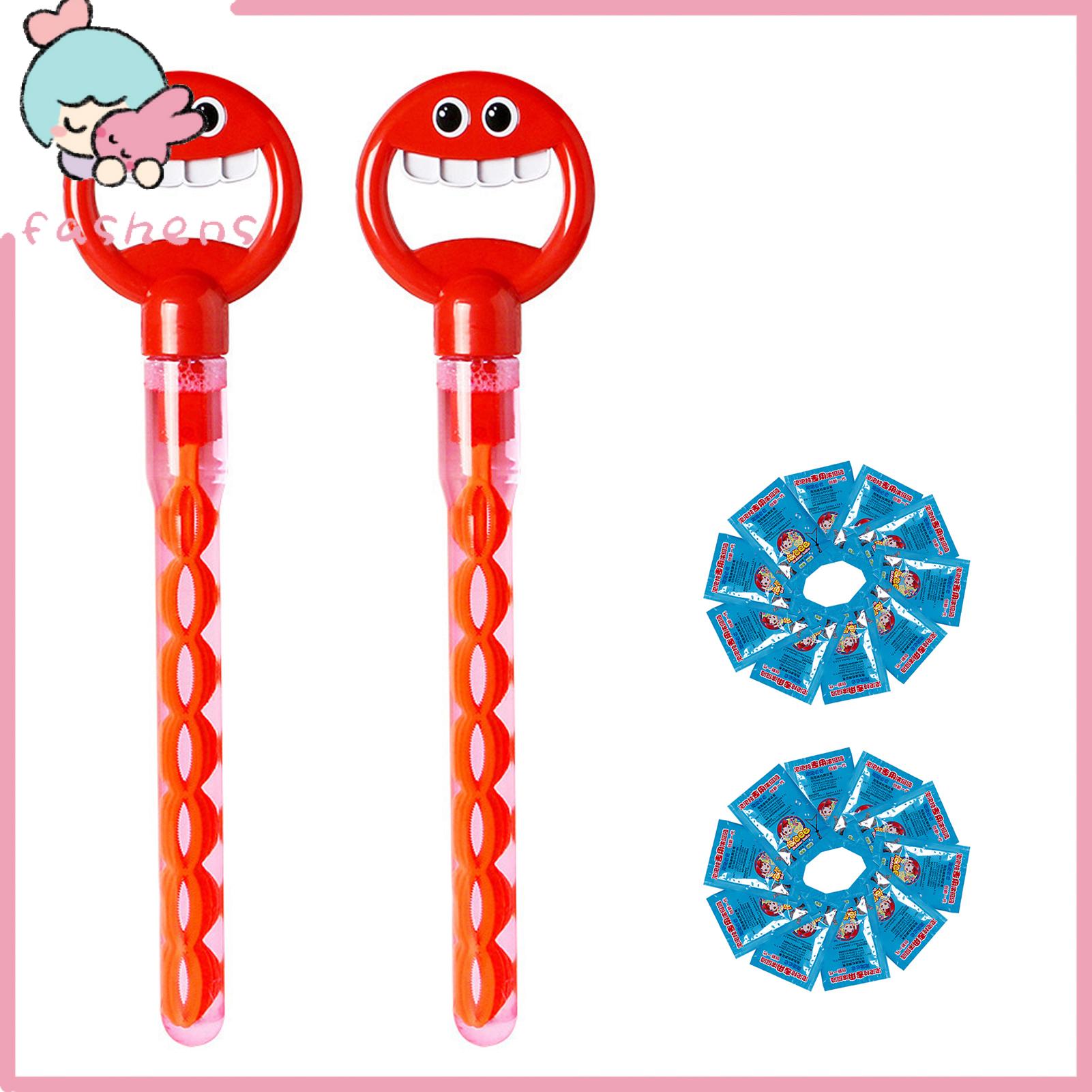 Reusable Bubble Wand Fun Bubble Wand Toy for Kids Leak Resistant Bubble Stick with Refill Perfect for Indoor Outdoor Play Five Claws Handheld Bubble Maker 32 Holes Bubble Machine
