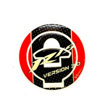 Motorcycle tank pad for  yamaha R15 v3 or tank cap sticker -  red (TC)