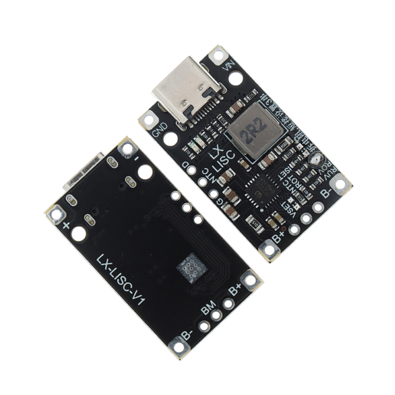Type-C USB 2S/3S 15W 8.4V 12.6V 1.5A Lithium Battery Charging Boost Module With Balanced Support. 