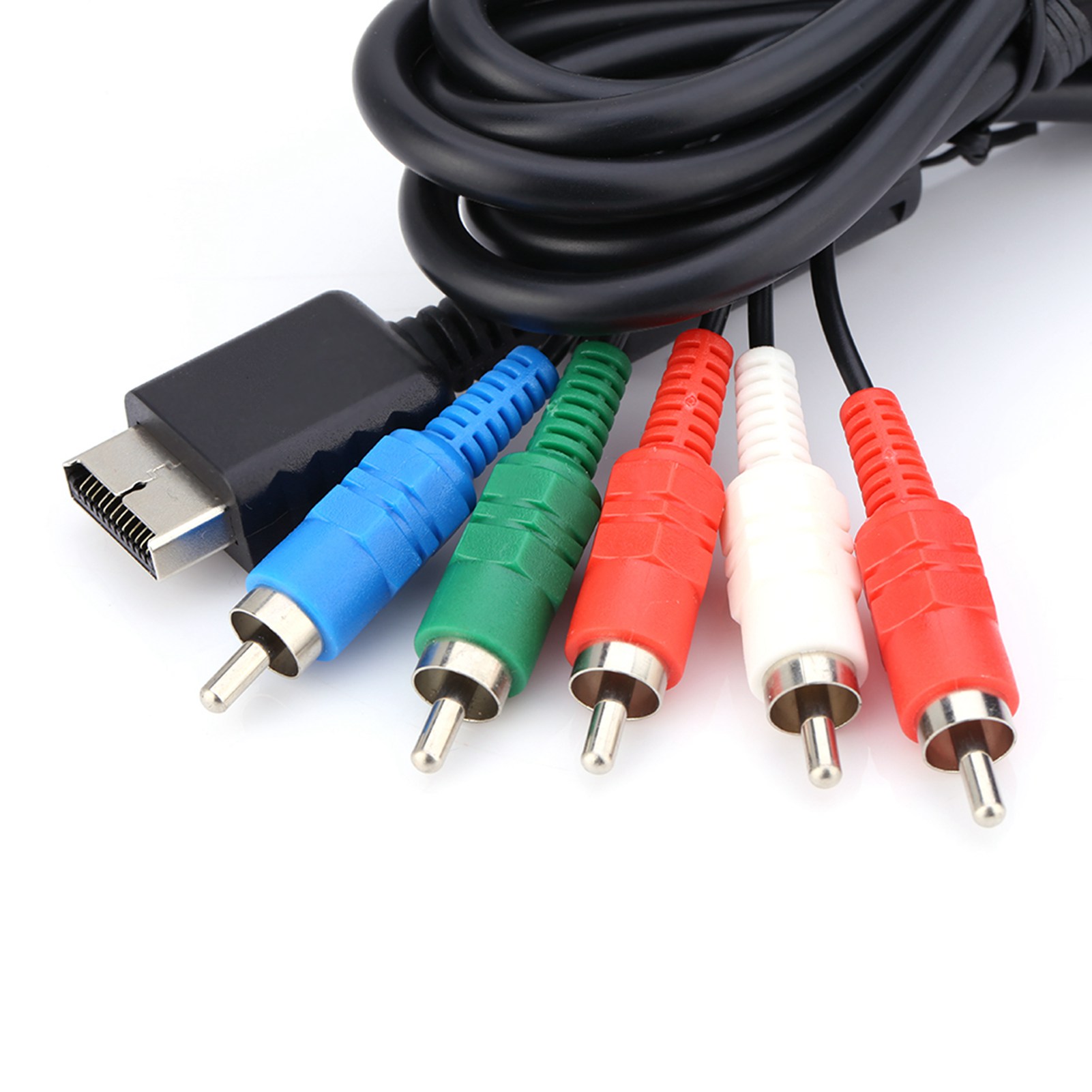 Audio Cable AV Multi Out to Component Video/Audio Cord For Sony Playstation PS2 PS3. 