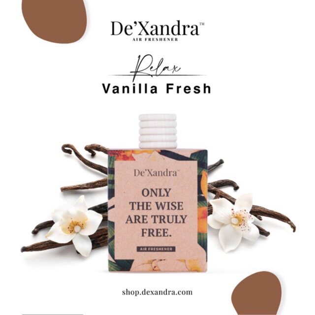 Dxandra Air Freshener Car Perfume 10ml. 