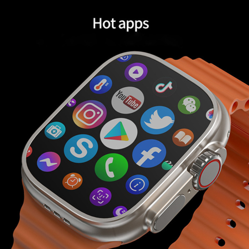 S8 Ultra Honeycomb Edition Smartwatch 4G S!m Version Calling Watch Google Playstore Youtube Facebook Messenger Tiktok IMO 1GB RAM 16GB ROM Android 8 Bluetooth Support. 