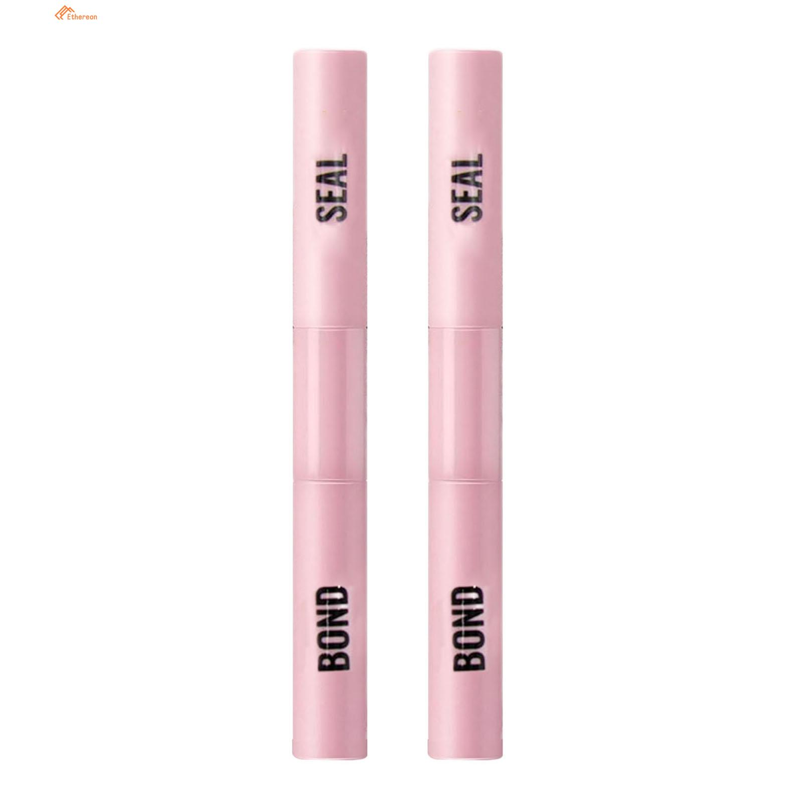 Ethereon Double-ended Eyelash Glue Long Lasting Waterproof Eyelash Glue for Strong Hold 5ml Double-ended Adhesive for Faux Lash Extension Makeup Tools Buy 1 Get 1 Free Easy to Apply Eyelash Adhesive