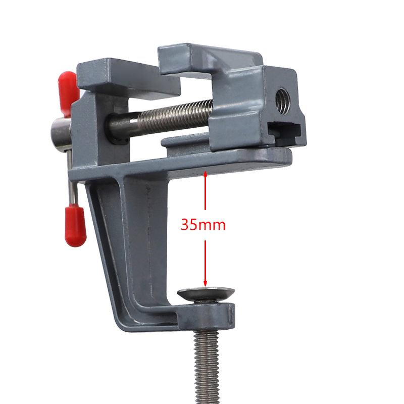 Durable Portable Mini Table Vise Clamp Small Vice for Small Work Hobby Jewelry Diy Craft Repair Tool Work Table Vise Tool. 
