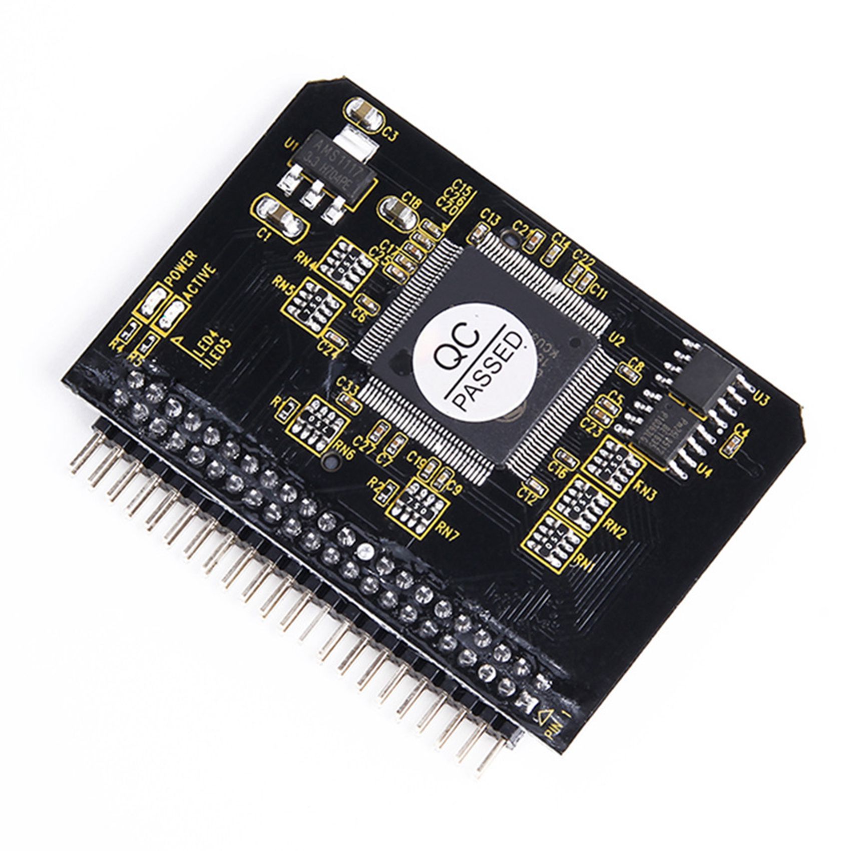 1 Piece IDE Expansion Card SD to 2.5 Inch IDE 44 Pin Converter Card IDE SD Card Adapter SSD Embedded Storage Adapter Card. 
