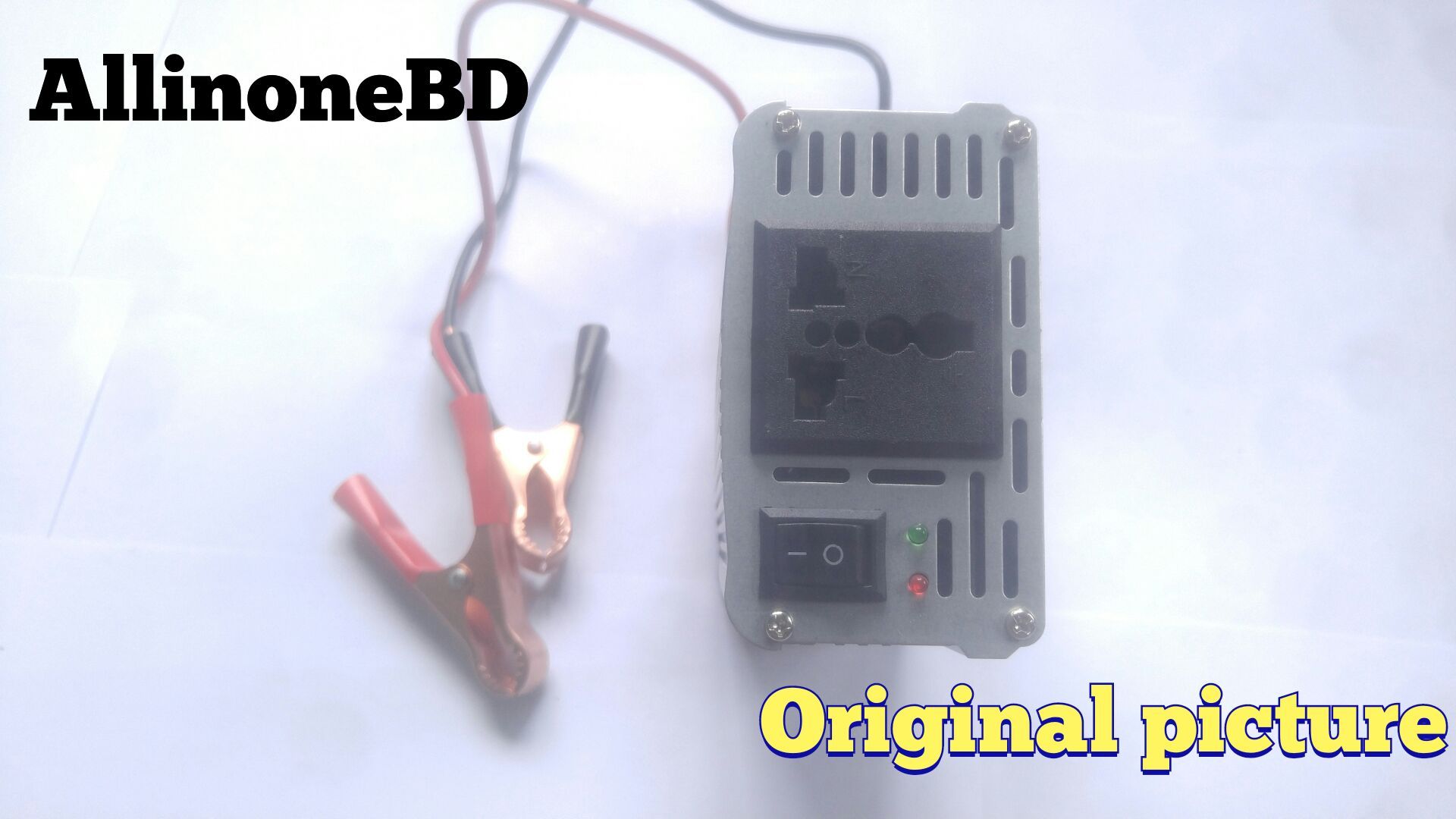 500W Power Inverter - Dc 12V To Ac 220V - Perfect For Car And Solar Power Applications - Modified Sine Wave Voltage Converter. 