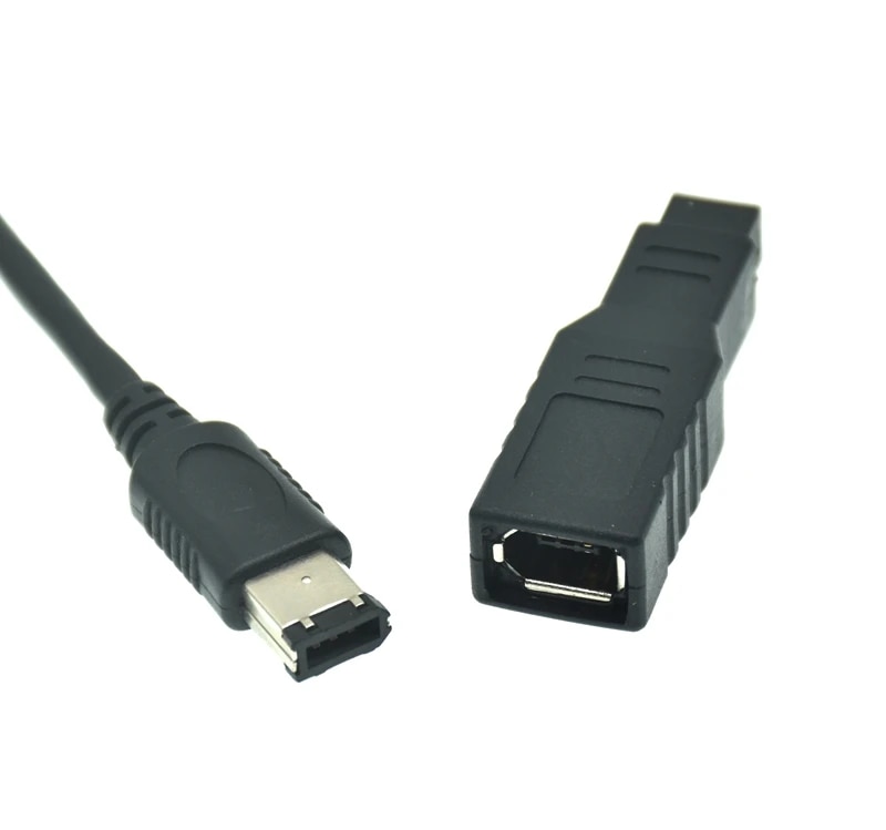 Firewire Converter 1394 Computer Accessory 9 To 6 Pin B Adapter 400 800 Transmission Connection Stable Replacement Mini External. 