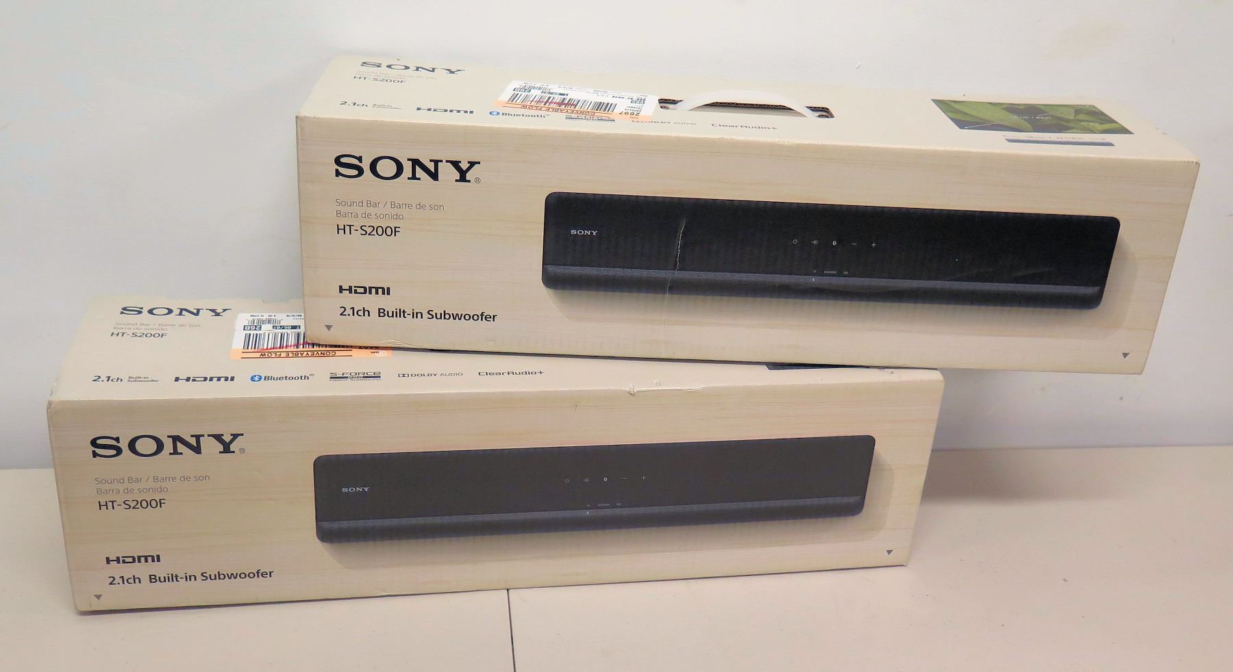 Sony HT-S200F 2.1ch Soundbar with Built-in Subwoofer. 