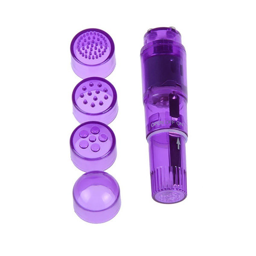 【Nice Day Toy Findings Store】(New) travel 4 in 1 mini personal vibrating full body massagers travel pocket rockets. 