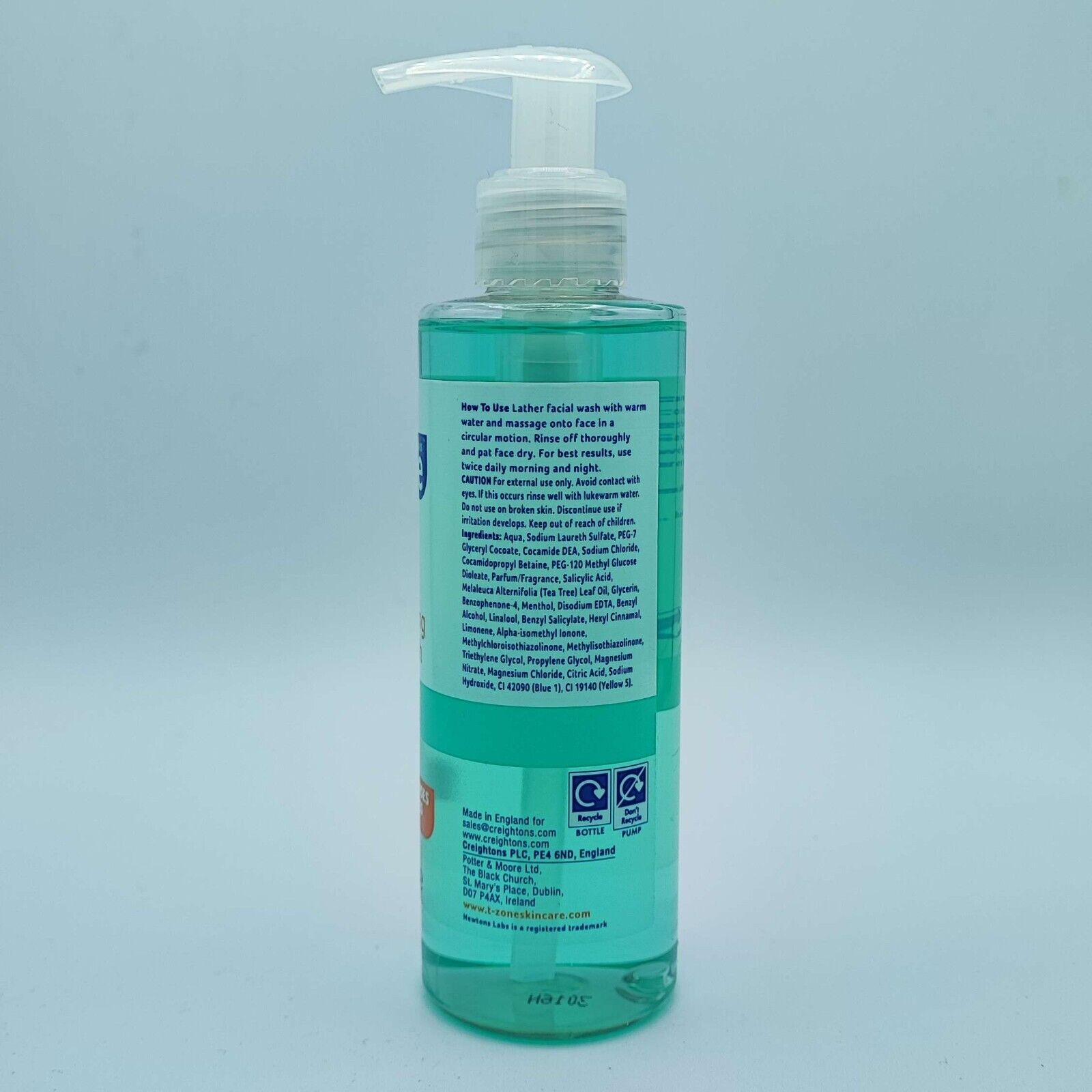 T-Zone Pore Clearing Facial Wash 200ml UK. 