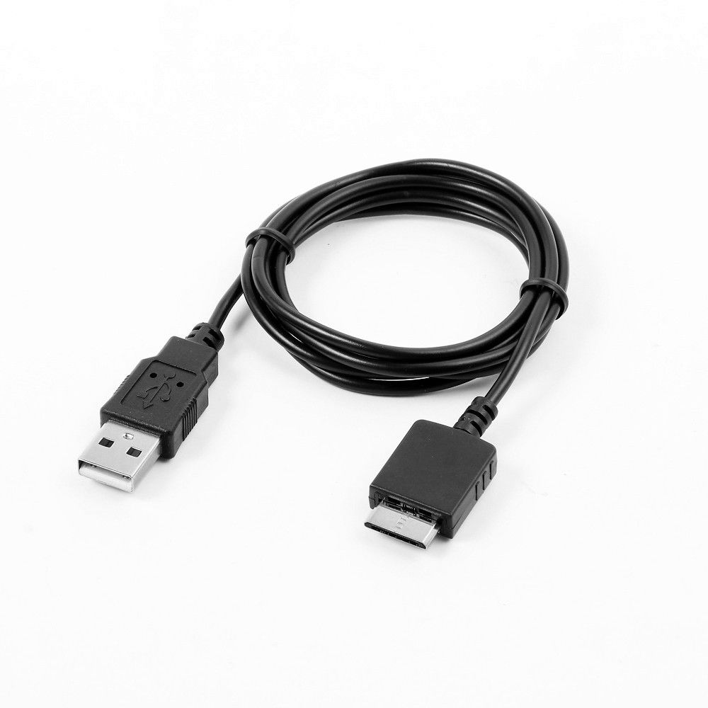 USB DC Power Charger+PC Data SYNC Cable Cord Lead For Sony NWZ-E473 F MP3 Player.