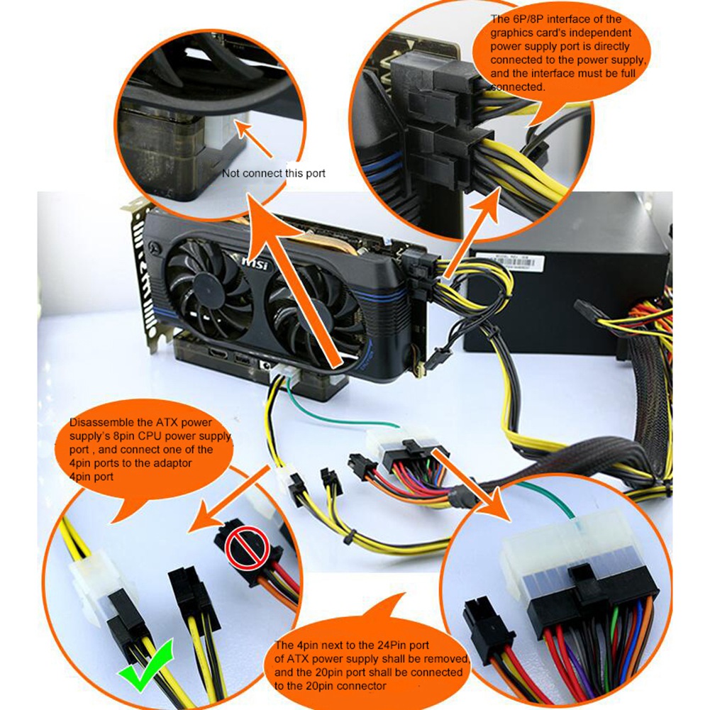 PCI E EXP Video Card Docking Station Laptop with Expresscard Cable. 