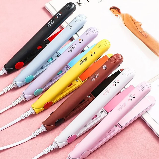 Hot Selling Curling Mini Hair Straightener Ceramic Straightening