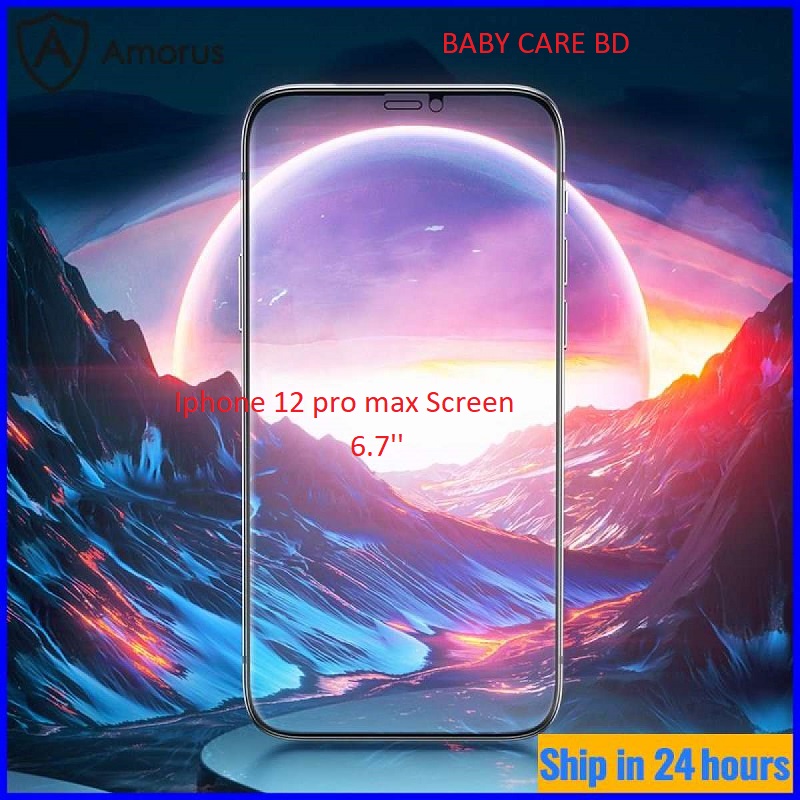 iphone 12 pro max 6.7  Accurate full coverage tempered glass screen protector. 