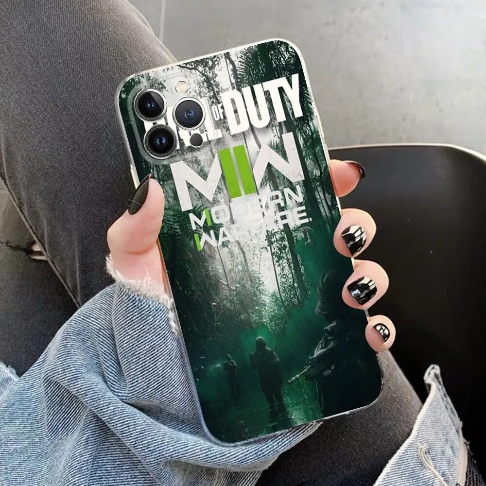 Call Of Duty Phone Case For IPhone 15 8 7 6 6S Plus X SE 2020 XR XS 14 11 12 13 Mini Pro Max Mobile Case. 