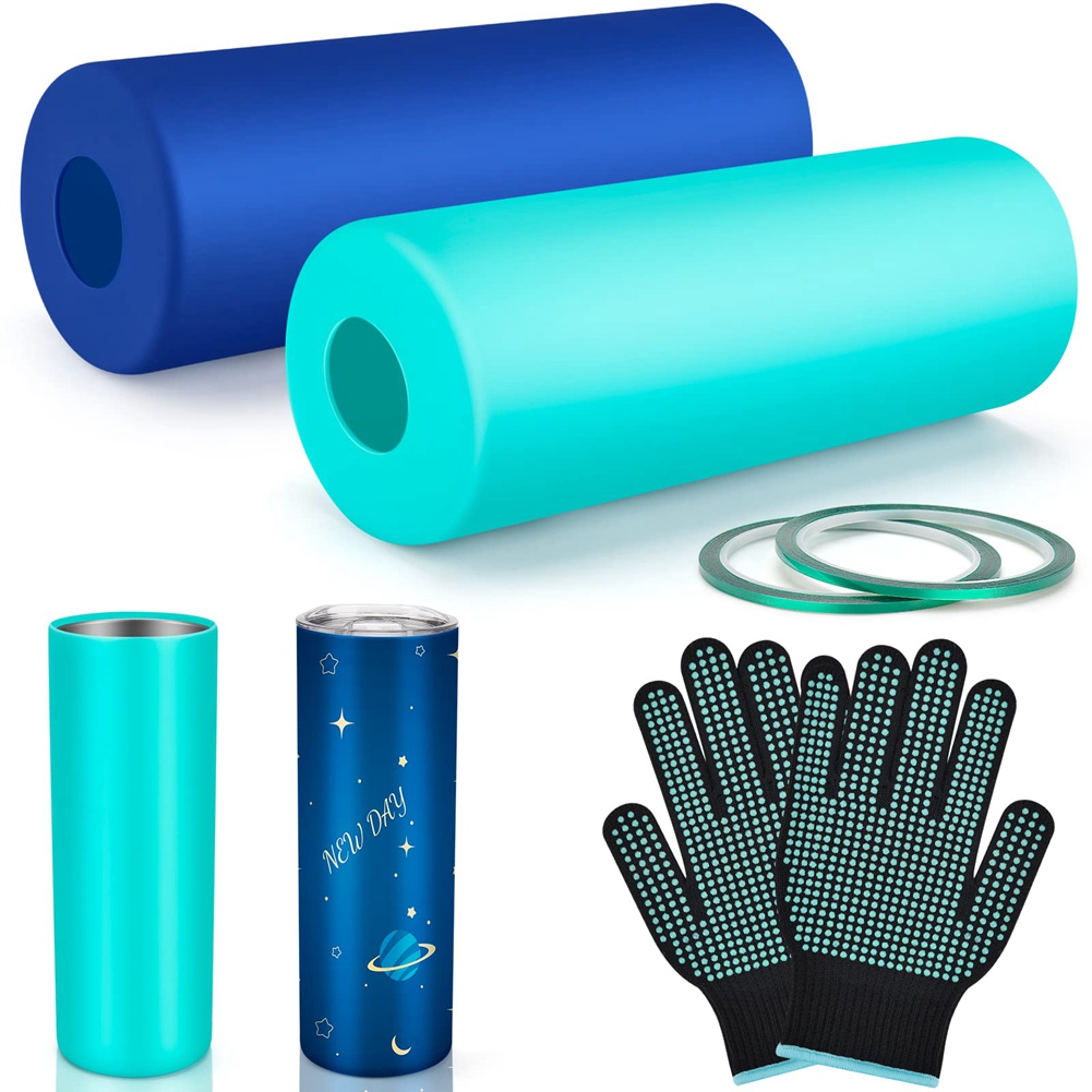 For 20 Oz, Silicone Bands Kit, for Sublimation Tumbler Heat Press