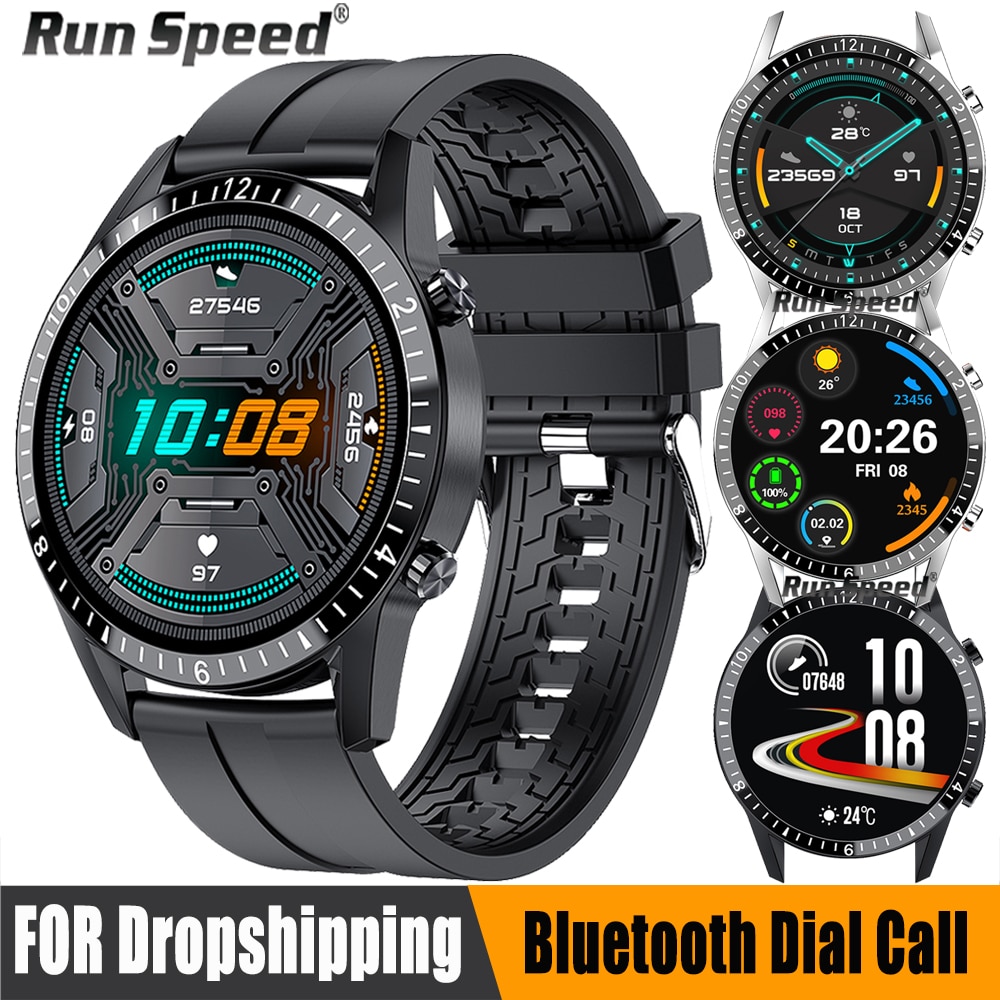 Smart Watch Men Bluetooth Call Music Player Heart Rate ip67 Waterproof Fitness Smartwatch For HuaWei Android IOS Watches. 