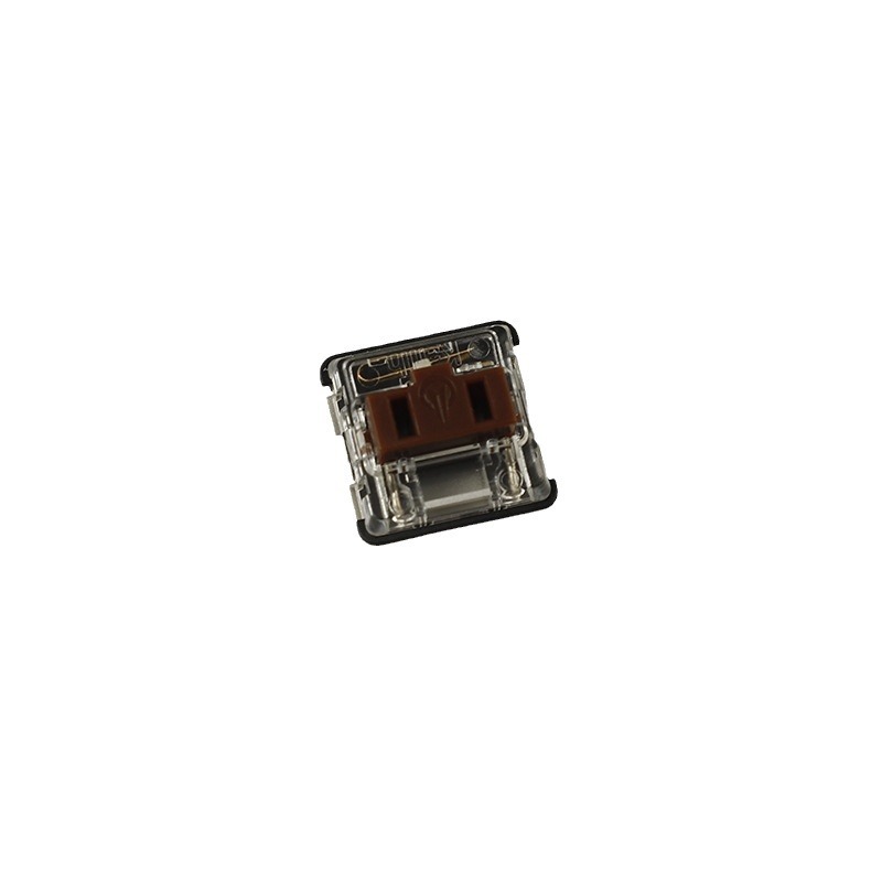 Kaihua kailh 1350 chocolate low switch mechanical keyboard switch body autonomously change switch accessories black tea white switch. 