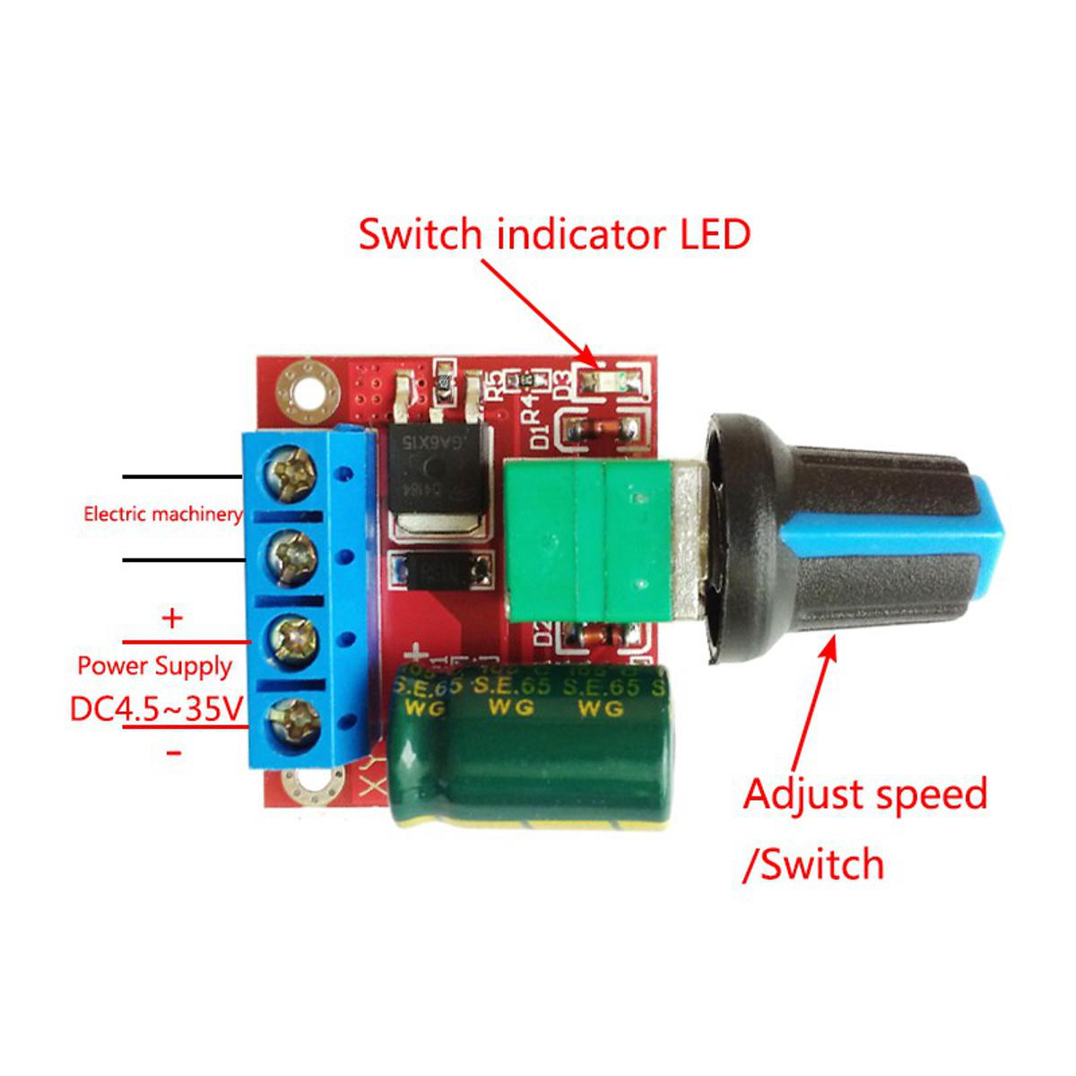 DC Motor Controller Circuit(Small)
