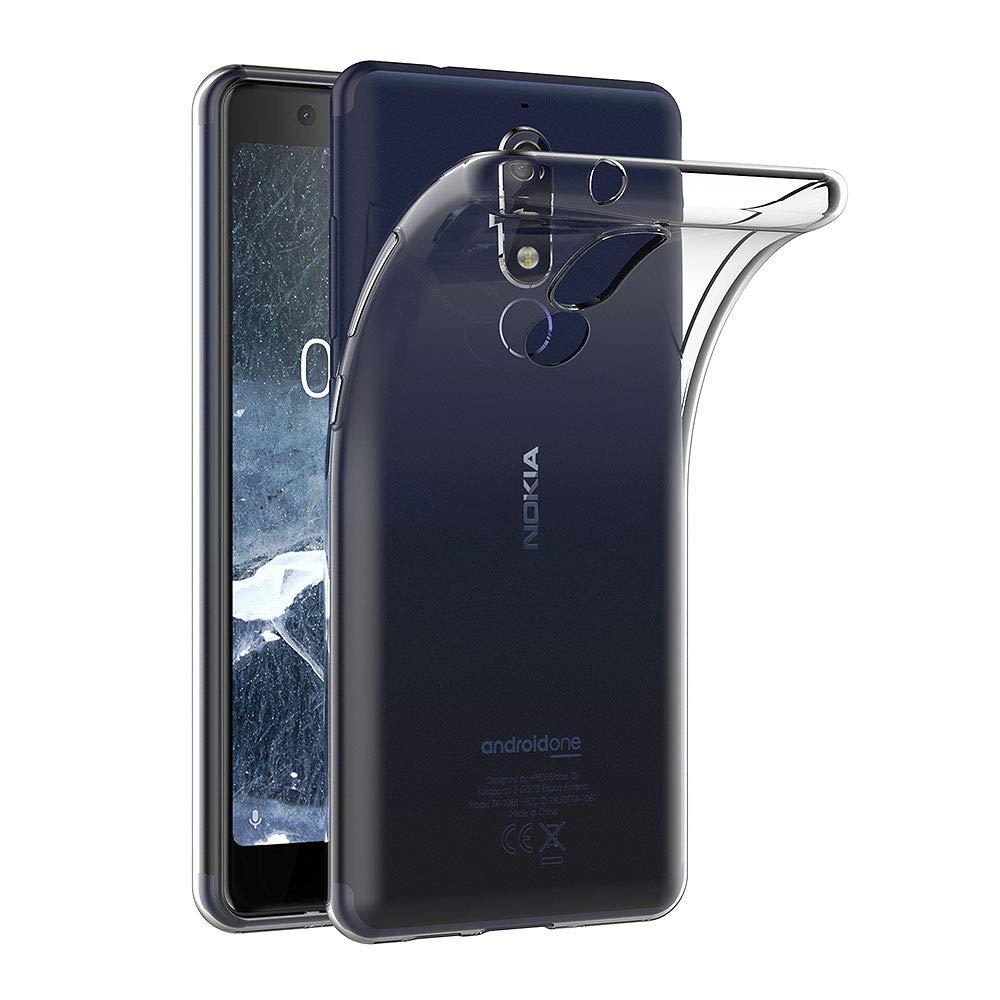 For Nokia 5.1 Ultra Slim Transparent Clear Soft TPU Case Cover