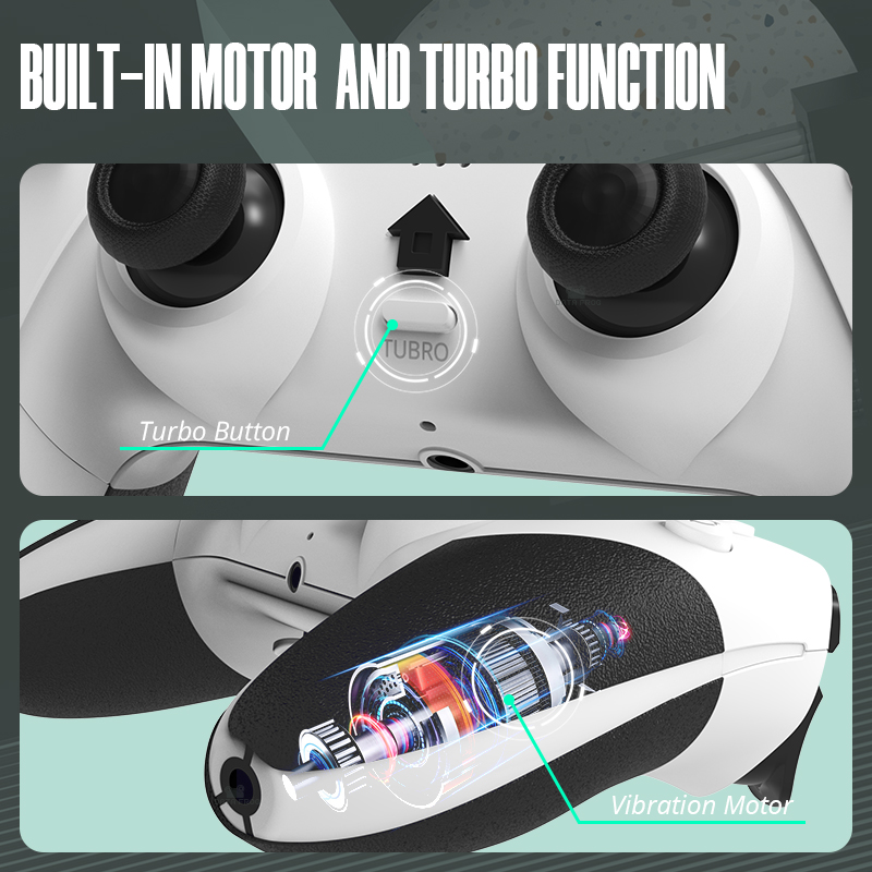 DATA FROG Bluetooth-compatible Wireless Controller For PS4 Gamepad For PC Joystick For PS4/PS4 Pro/PS4 Slim Game Console. 