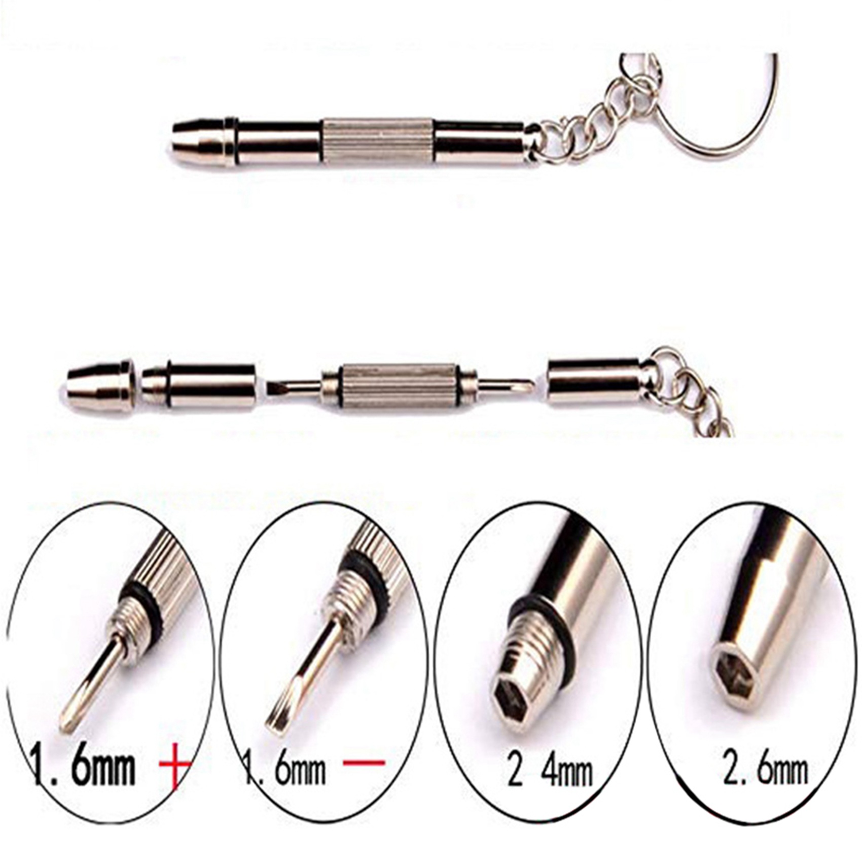 3X Eyeglass Sunglass Repair Kit with Screws Tweezers Screwdriver Tiny Screws Nuts Assortment Glasses Repair Nose Pads