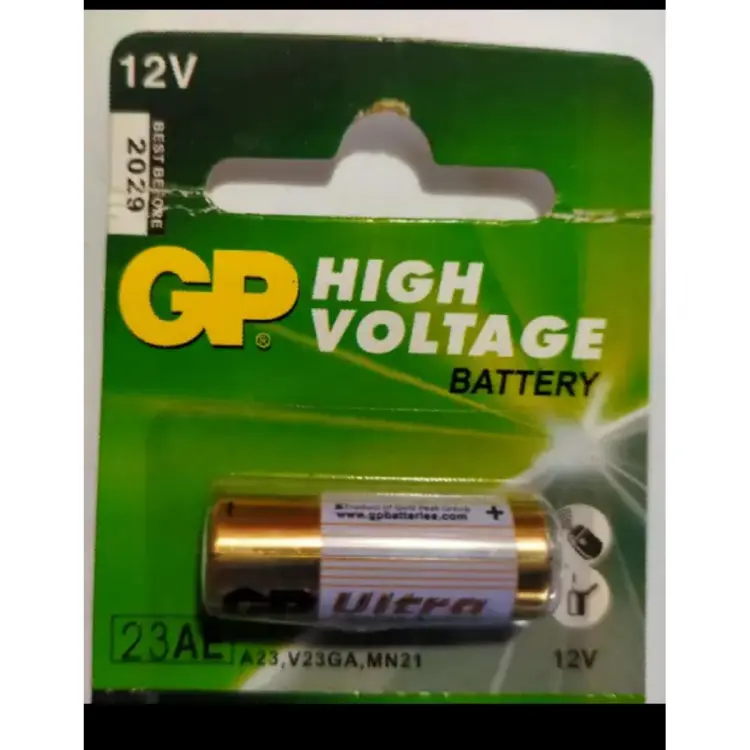 GP23A 12 Volt Super High Voltage Alkaline Batterie 23Ae, A23, VA23GA, MS21,  MN21, 8LR932