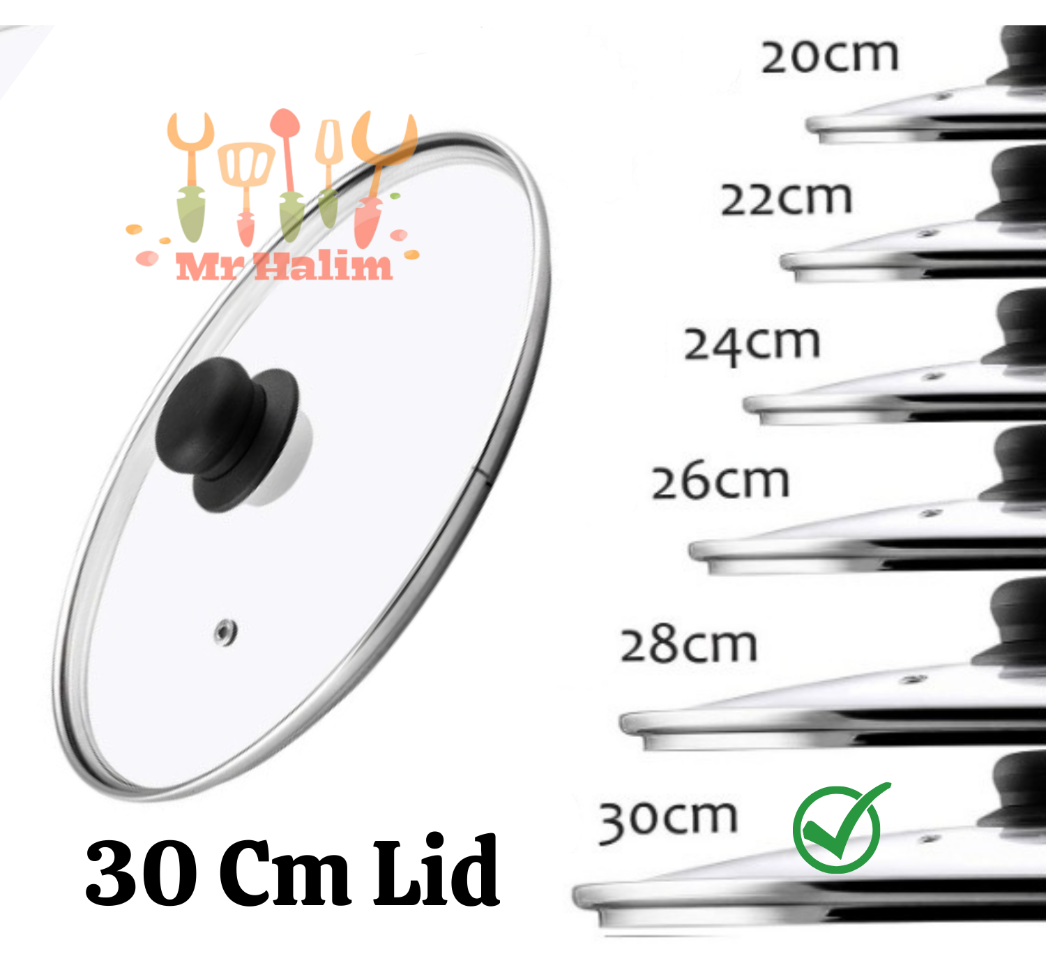 Glass Lid for Rice Cooker/Glass Lid for Korai/Glass Lid for Frying Pan ...