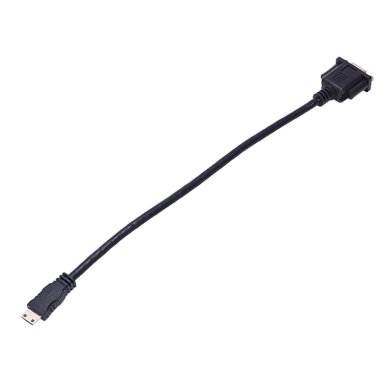Mini HDMI to VGA M/F Connector Cable Adapter Converter 0.3M 1FT. 